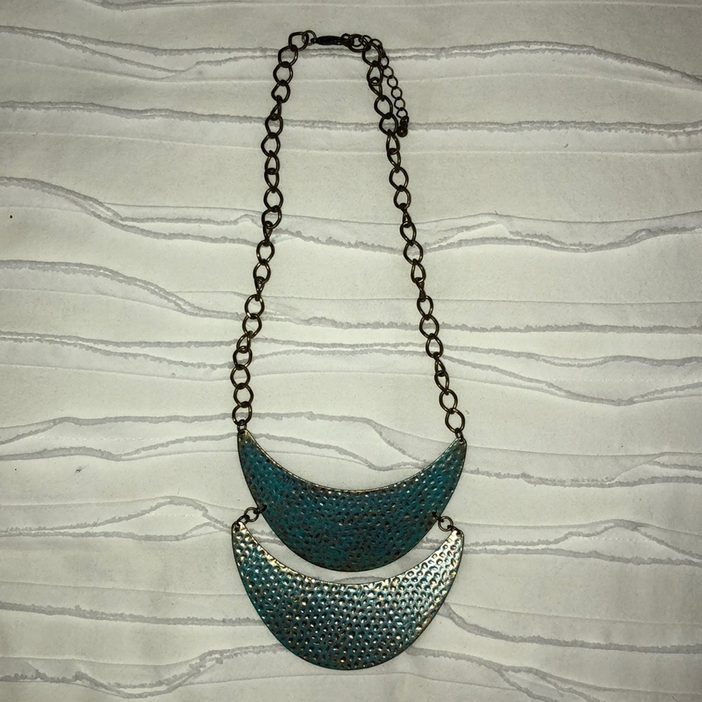 Fun, tribal statement necklace